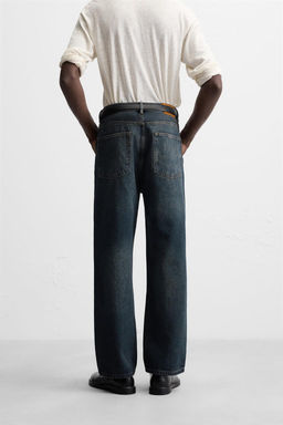 RELAXED STRAIGHT-LEG JEANS - Zara фото 20