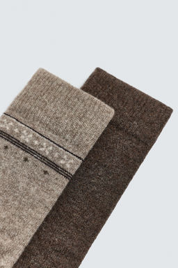PACK OF 2 COMBINED SOCKS - Zara фото 2