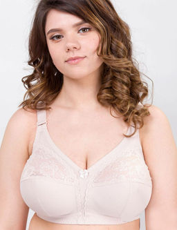 Бюстгальтер Misstyle 4120 Серебристый пион