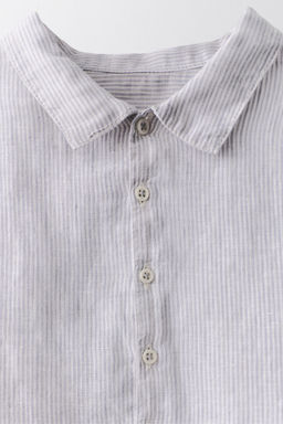 6-10 A?OS/ CAMISA RAYAS 100% LINO LIMITED EDITION / rayas - Zara фото 10