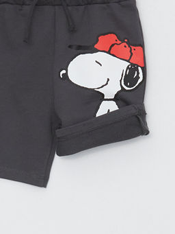 Beli Lastikli Snoopy Bask?l? Erkek Bebek ?ort - Waikiki фото 2