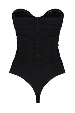 TRENDYOLMILLA Ekru Astarl? Drapeli C?tc?tl? Orme Body TPRSS23BD00027  фото 8