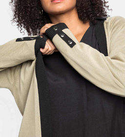 Кардиган, бежевый - Sheego фото 5