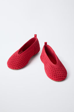 BAILARINA CROCHET / Rojo - Zara фото 3