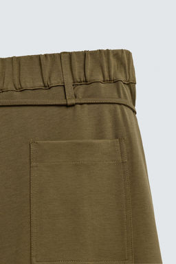 PLEATED DRAWSTRING TROUSERS - Zara фото 10