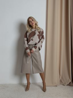 кюлоты из экокожи 4461-0603 - Трика фото 4