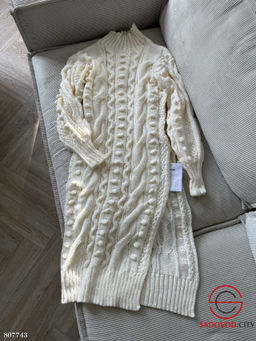 Вязаное платье женское с горлом - Bruno фото 4