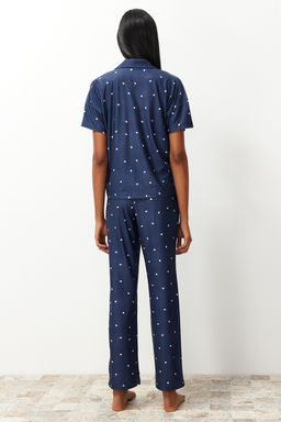 Gul Kurusu Kalpli Orme Pijama Tak?m? THMSS24PT00286 - Trendyolmilla фото 6