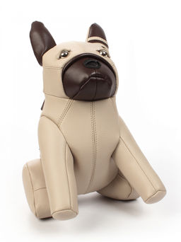 LACCOMA сумка ИГР2525-бульдог-кофейный эко кожа хлопок
