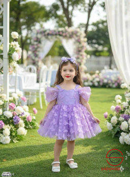 Платье для девочки пышное