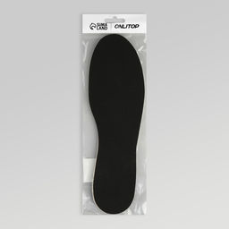 Цена за 2 шт. Стельки для обуви, универсальные, влаговпитывающие, р-р RU до 46 (р-р Пр-ля до 46), 29 см, пара, чёрные - Onlitop фото 5
