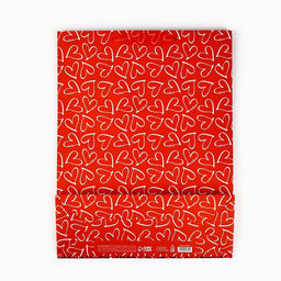 Пакет ламинированный «От всего сердца», глиттер, L 31 х 40 х 11.5 см