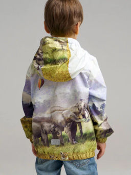 PlayToday / Куртка текстильная с полиуретановым покрытием для мальчиков (ветровка)  фото 5