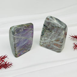 Срез (экран) из камня Лабрадор полированный