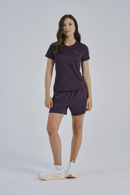 Шорты текстильные Темно-фиолетовый ADVANCED RUNNING Woven Shorts - Anta фото 7