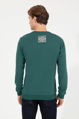 Мужская зеленая толстовка Неожиданная скидка в корзине - U.s. polo assn фото 5