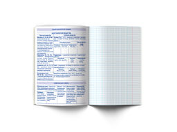 Светоч 48ТПСК5_24_2_1 Тетрадь со справочным материалом ПреКрасная, матовая ламинация + выборочный лак, A5 48 л. на скобе 65 г/кв.м , белизна 100 % 10 шт. , клетка 000555 Химия  фото 5