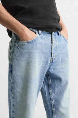 SLIM CROPPED-FIT JEANS - Zara фото 17