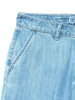 *CONTE Легкие джинсовые eco-friendly брюки CON-140 bleach blue - Conte elegant фото 7