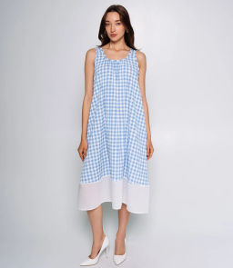 Платье #КТ807 (3), голубой