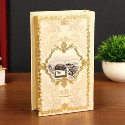 Шкатулка книга-сейф «Наши семейные ценности», дерево, искусственная кожа, 21×13×5 см