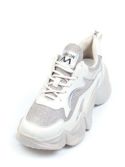 05-FDG101-2P WHITE Кроссовки женские (натуральная кожа) - Фабричный китай фото 5