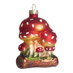 Семейка мухоморчиков (стекло) 7х5х9 см - Holiday classics фото 2