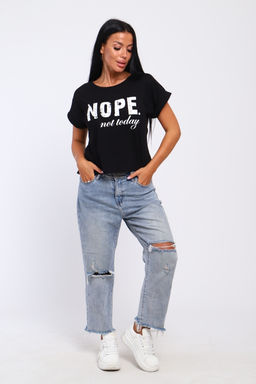 Футболка с надписью Nope, not today, Арт. 804