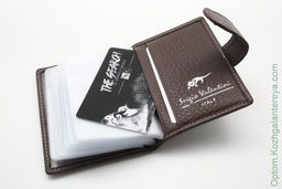 Женская кожаная визитница Sergio Valentini СВ 8030-010  фото 4