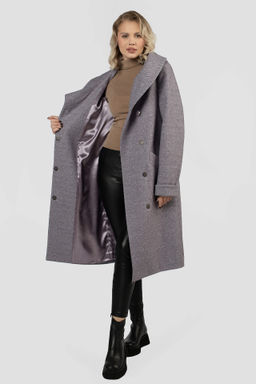 01-12058 Пальто женское демисезонное (пояс) - El podio фото 2