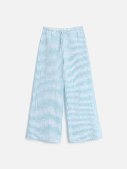 ACOOLA / Брюки детские для девочек Jelis_pn голубая полоска фото 3