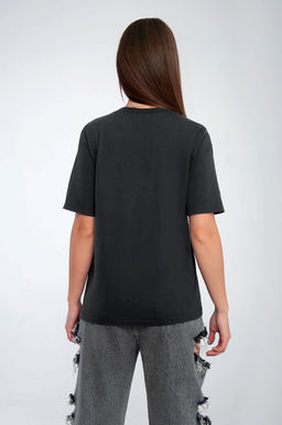 Арт. 31100 Футболка женская 44-52 (5 шт) Цвет:графит - Калинка фото 3