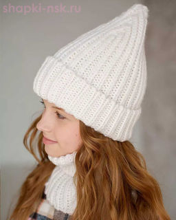 Q 193 D 193 Комплект флис (колпак+снуд) (52-54)