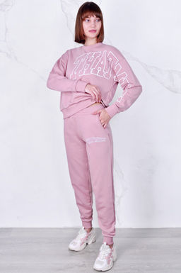 Арт. 2506 Костюм с брюками женский 44-52 (5 шт) Цвет:пудра - Калинка фото 39