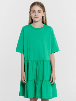 Платье для девочек в ярко-зеленом цвете - Mark formelle фото 2