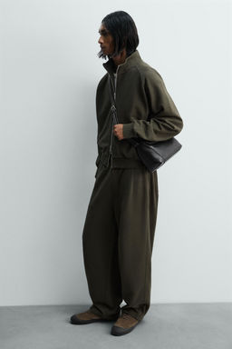 LEATHER CROSSBODY BAG M LIMITED EDITION - Zara фото 9