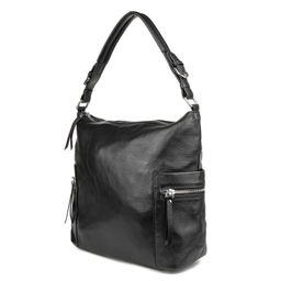 C0838h черный, Женская кожаная сумка, Barcelo Biagi