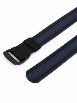 Ремень мужской из полиэстера ВБС5001/3 Темно-Синий - Sergio valentini фото 5