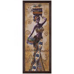 Набор для вышивания Нова Слобода НД 2078 Африканка с фруктами 18 х 51 см