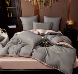 КПБ Candies однотонный с вышивкой CANOV026 2 спальный