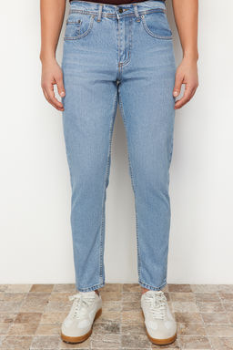 TRENDYOL MAN Antrasit %100 Pamuk Essential Fit Jeans Kot Pantolon TMNAW23JE00104 - Trendyolmilla фото 4