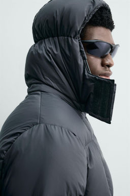 100% FEATHER WATER-REPELLENT PUFFER JACKET - Zara фото 6