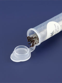 Булавки портновские TEIRA, 40 мм, d=0.27 мм, 50 шт., стальные