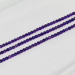 Бусины для украшений из Аметиста (90 бусин) 39 см