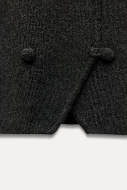 PLAIN KNIT SHORT SLEEVE JACKET - Zara фото 8