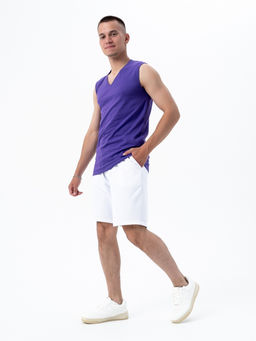 Майка хлопок 100%,сиреневая - Binita фото 4