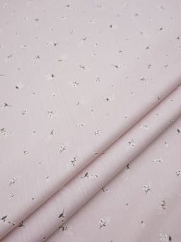 Сатин "Нежность" цв.пыльный светло-розовый, СОРТ2, ш.1.6м, хлопок-100%, 110гр/м.кв