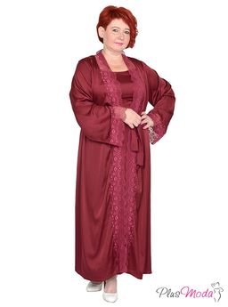 Халат Модель №1273 размеры 44-84 - Plusmoda фото 3