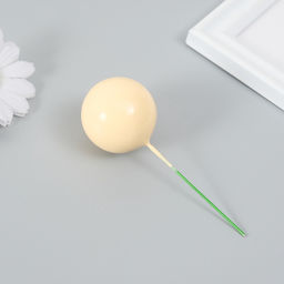 Декор для творчества «Шарики жёлтые», d=2; 3; 3.5 и 4 см, набор 20 шт.