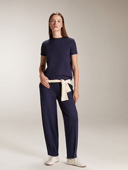 Bisiklet Yaka Kad?n Ti??rt